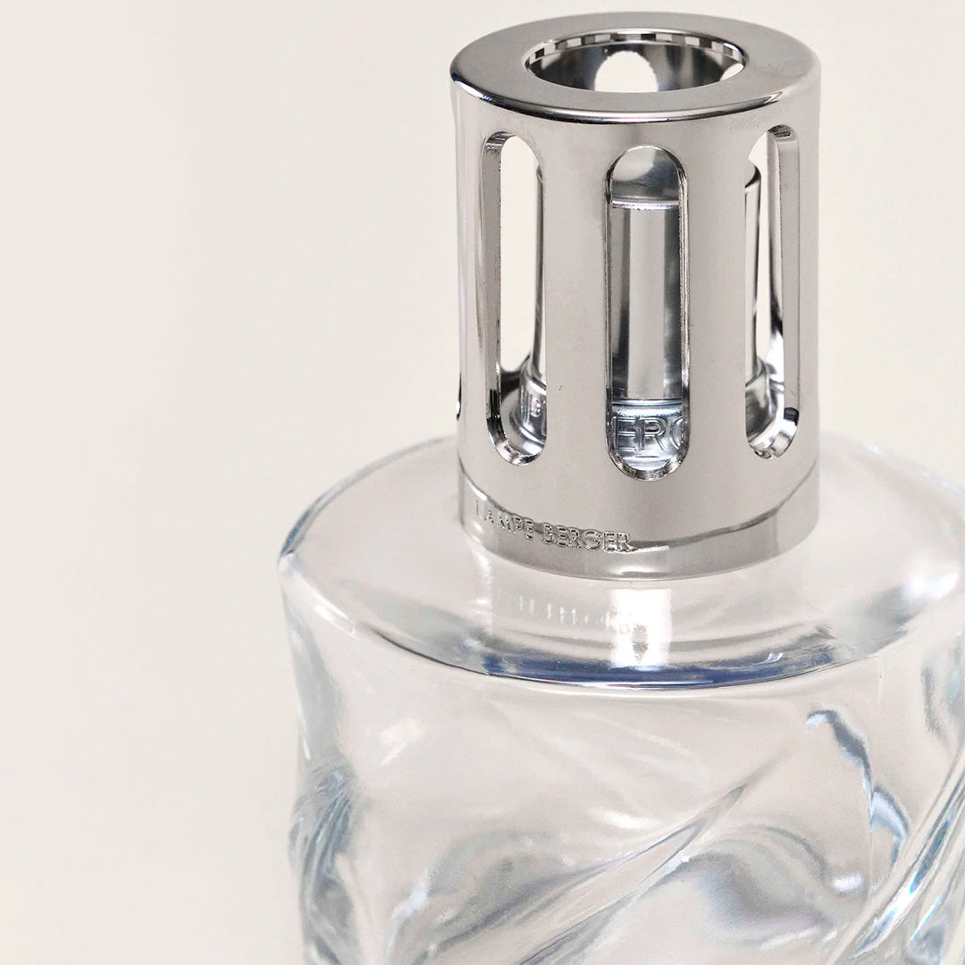 Lampe Berger Spirale Transparente Kit Refil Clarté Boisée 180ml