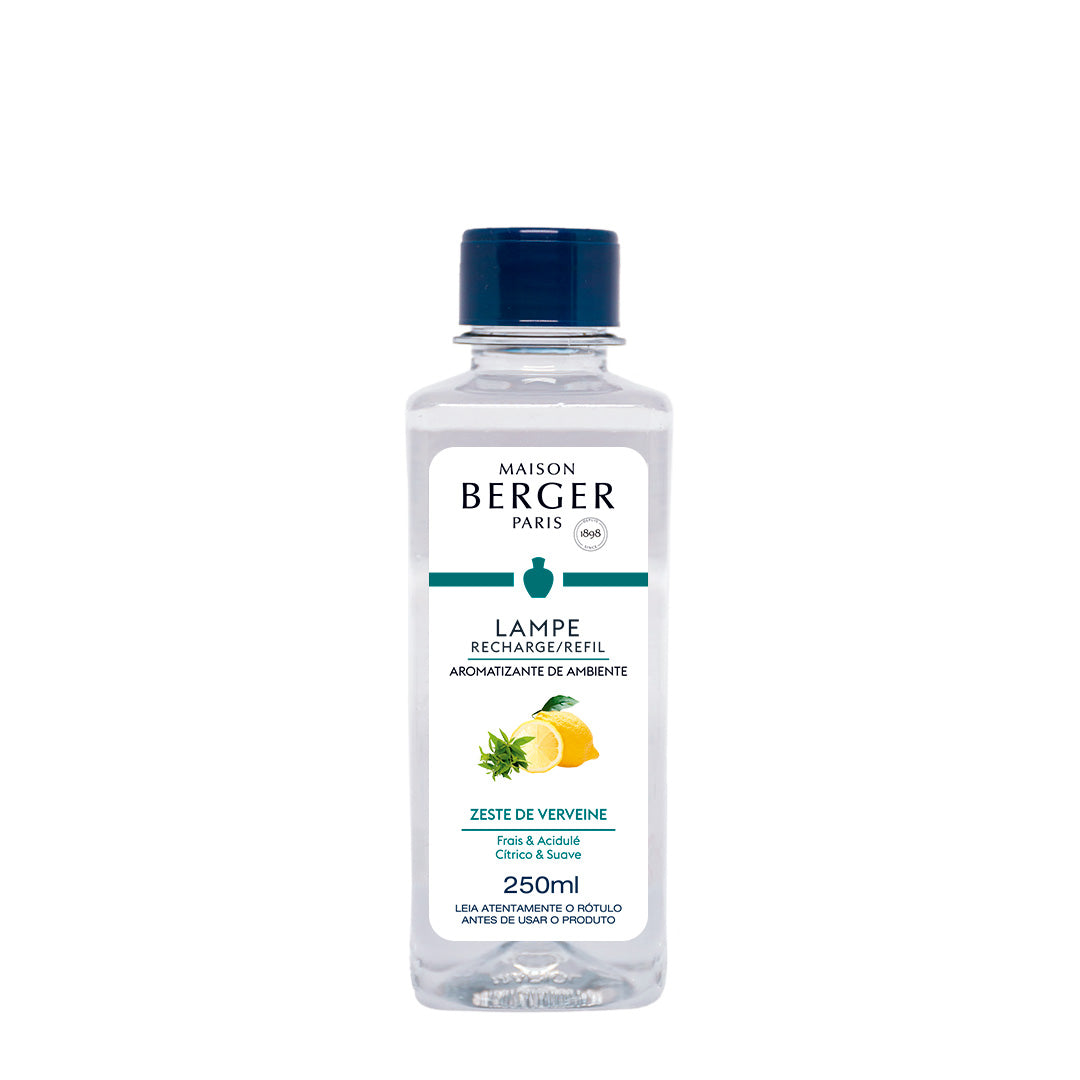 Lampe Berger Glaçon Transparente Kit Refil Zeste de Verveine 250ml
