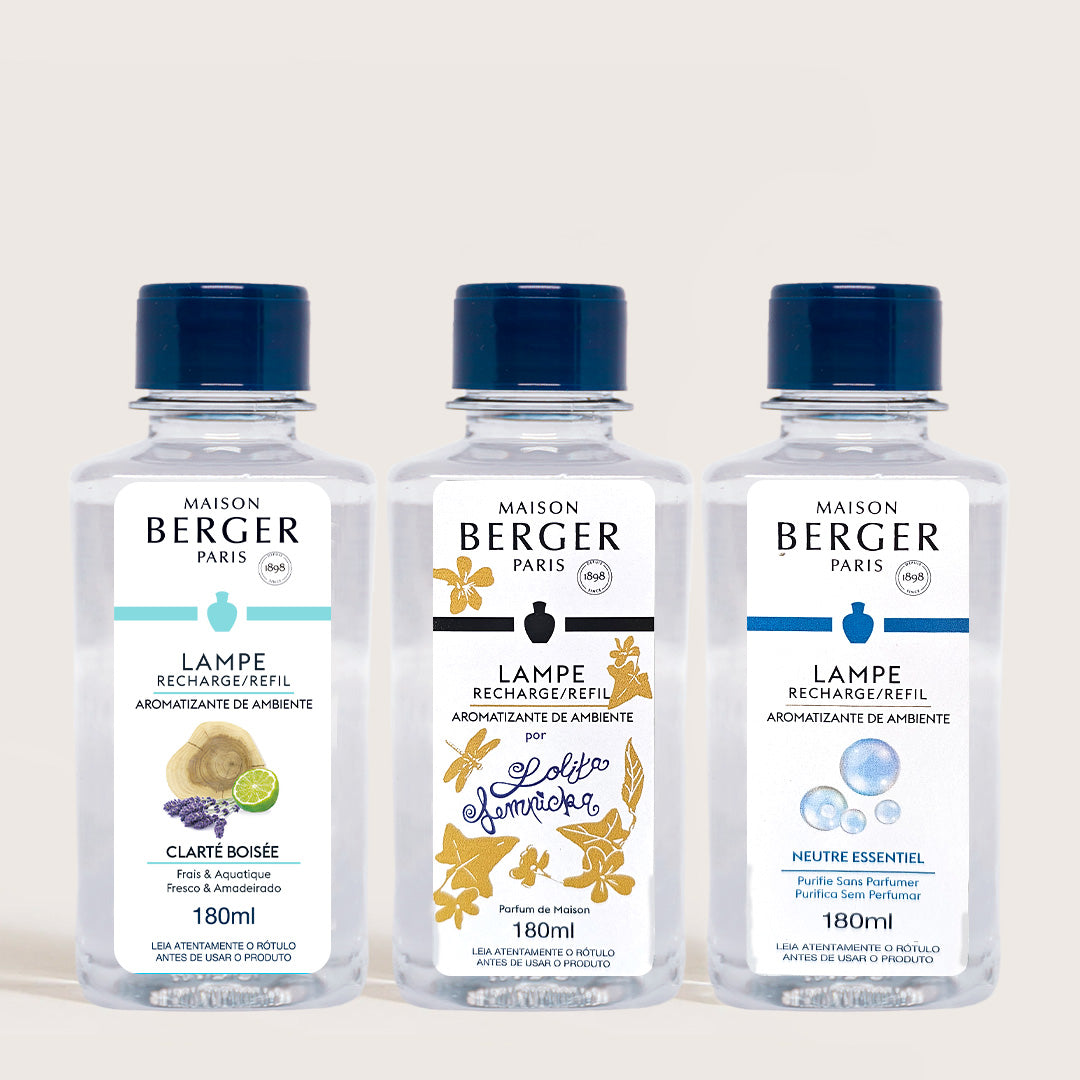 Refil Lampe Berger Kit Trio Pack 180ml
