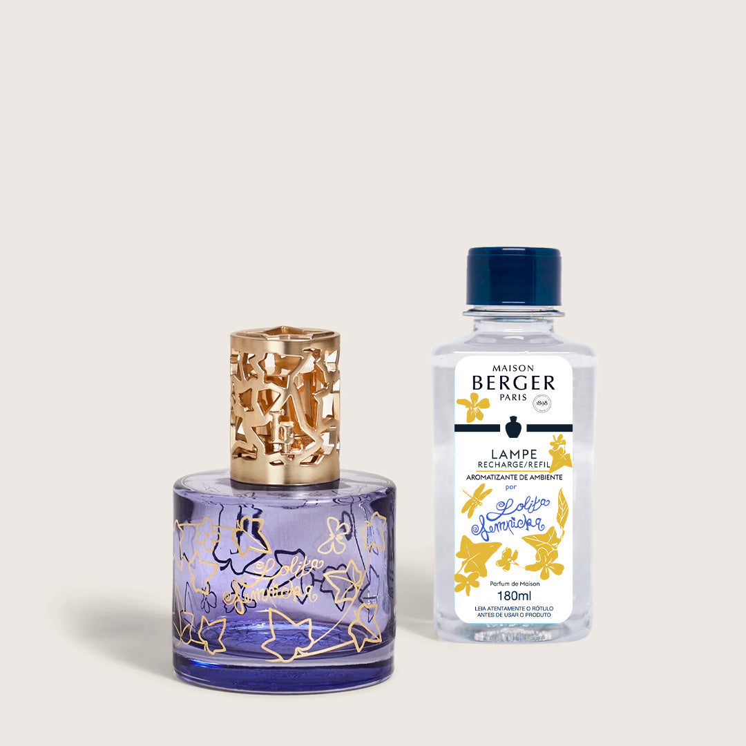 Lampe Berger Pure Lolita Parme Kit Refil Lolita Lempicka 180ml